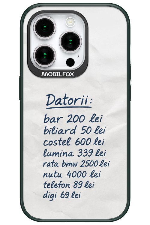 The List - Apple iPhone 15 Pro