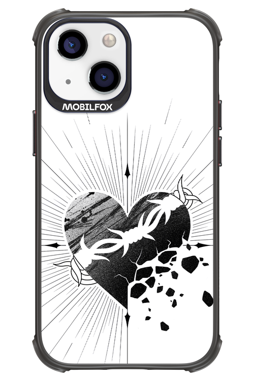 Fekete Szív 2.0 - Apple iPhone 13 Mini