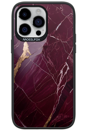 Burgundy Marble - Apple iPhone 14 Pro Max