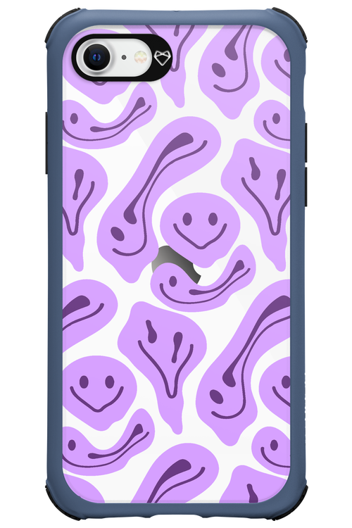 Fluid Smiley Purple - Apple iPhone SE 2020