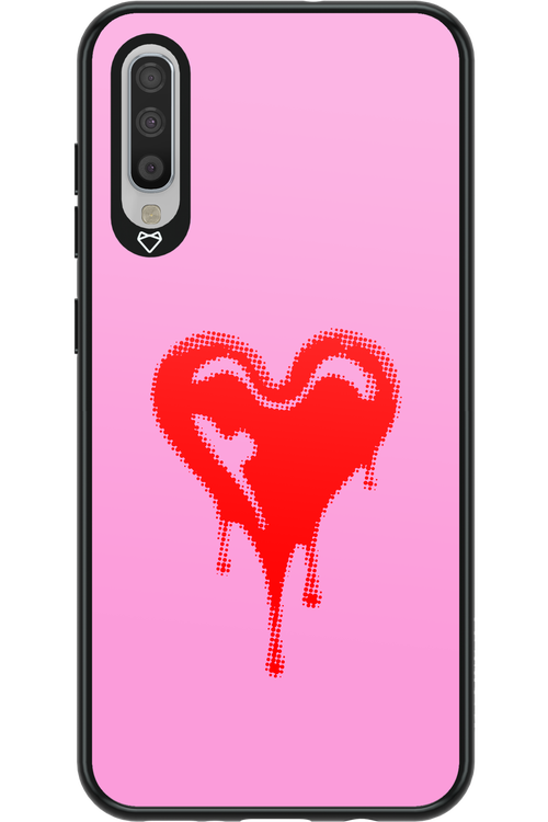 Heart Pink - Samsung Galaxy A70