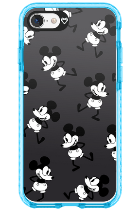 Iconic Mouse (antracite pattern) - Apple iPhone SE 2020