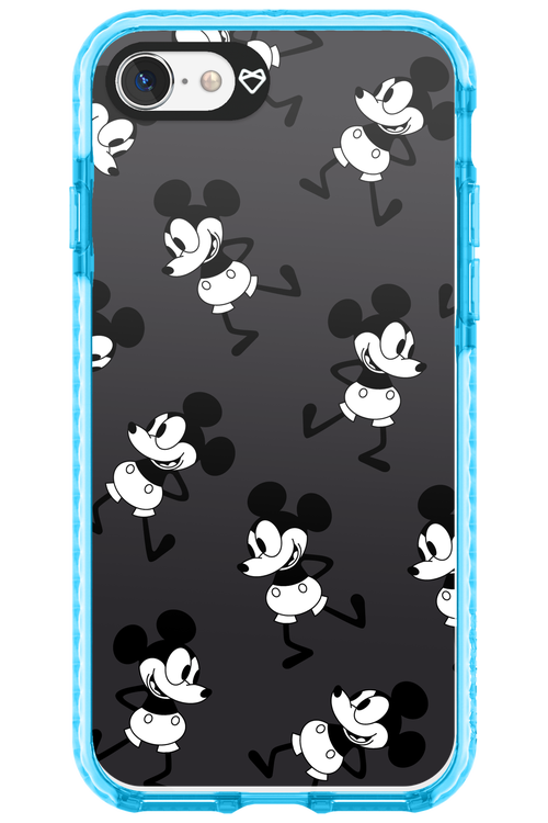 Iconic Mouse (antracite pattern) - Apple iPhone SE 2020