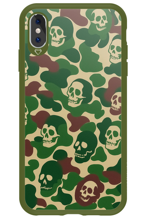 Camo Skull - Apple iPhone XS Max