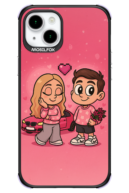 Pink Amour 2.0 - Apple iPhone 15 Plus