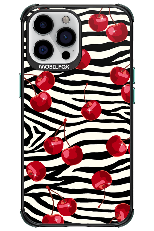 Zebra Cherry - Apple iPhone 13 Pro Max