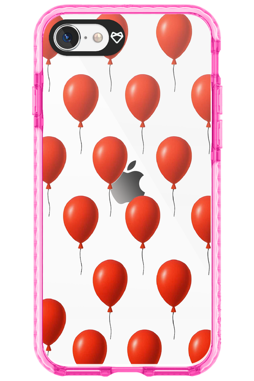 Red Balloons - Apple iPhone SE 2020