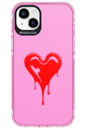 Heart Pink - Apple iPhone 14 Plus