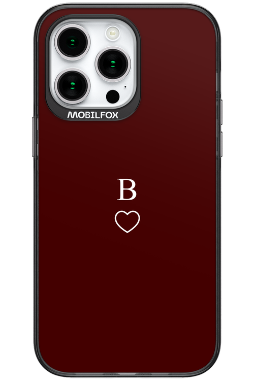 B Burgundia 2.0 - Apple iPhone 15 Pro Max