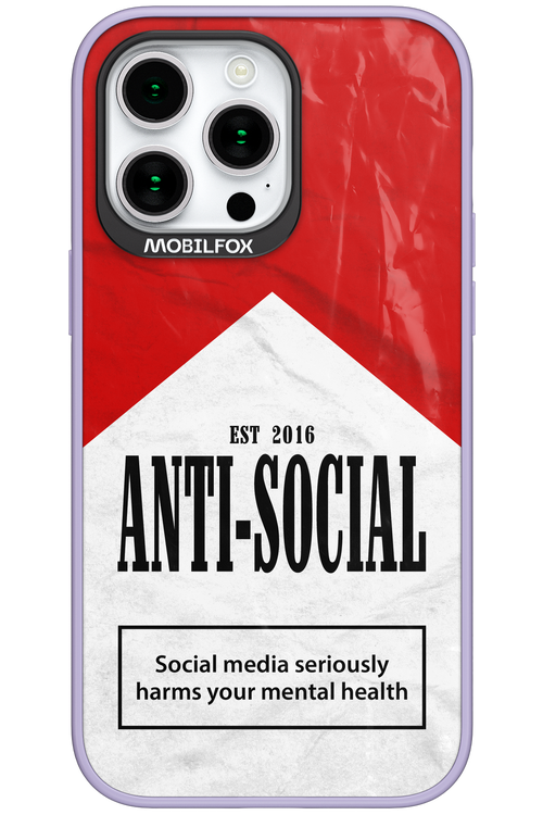 ANTI-SOCIAL II 2.0 - Apple iPhone 15 Pro Max