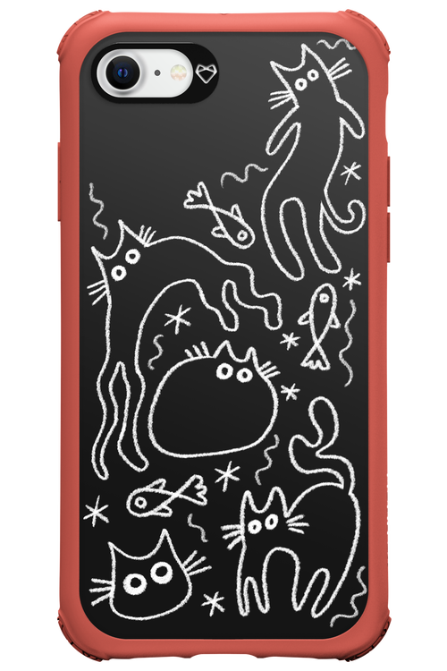 CHALK_CATS 2.0 - Apple iPhone SE 2020