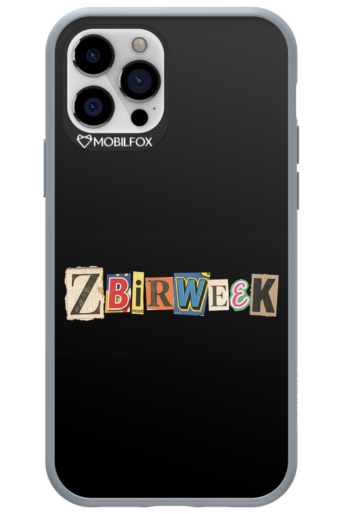 Zbirweek (black) 2.0 - Apple iPhone 12 Pro