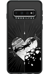 Fehér Szív - Samsung Galaxy S10