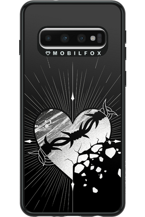 Fehér Szív - Samsung Galaxy S10