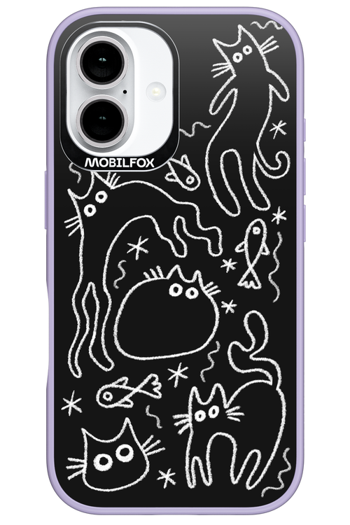 CHALK_CATS 2.0 - Apple iPhone 16