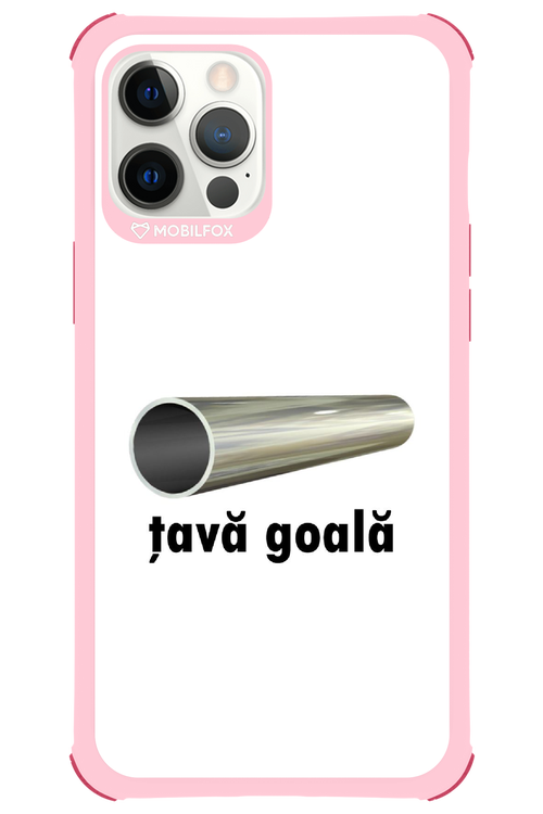 Țavă Goală White - Apple iPhone 12 Pro Max