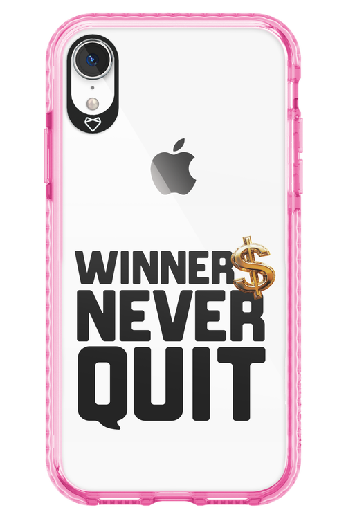 Winners Never Quit - Apple iPhone XR