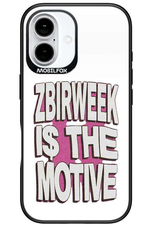 Motive (white) 2.0 - Apple iPhone 16