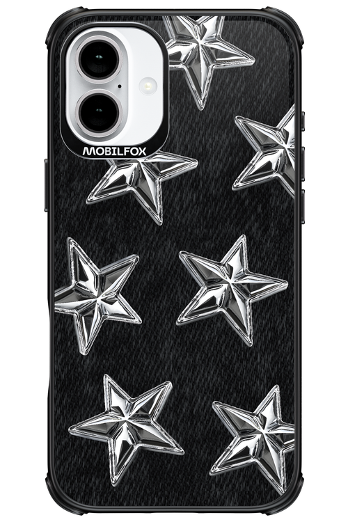 Chrome Stars - Apple iPhone 16 Plus