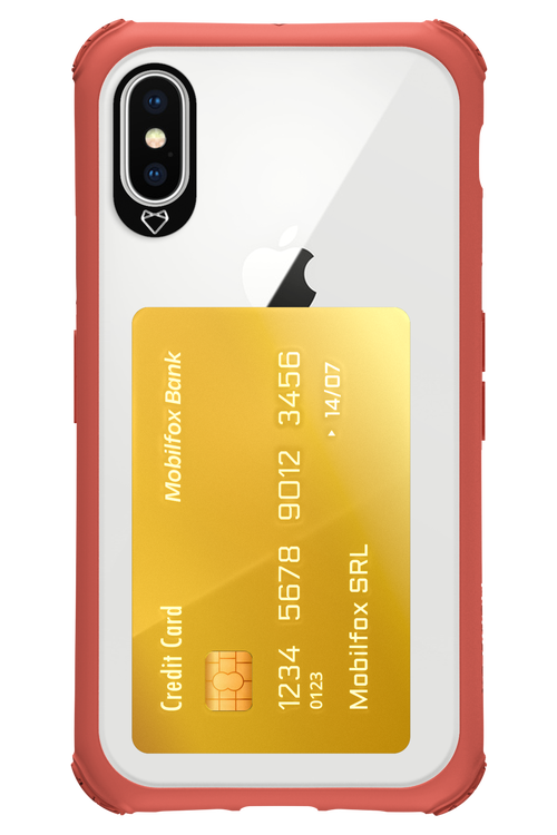 Gold Card - Apple iPhone X