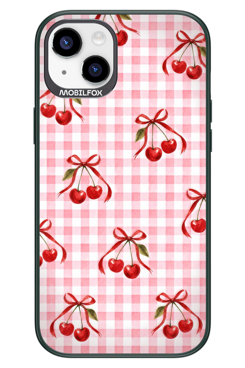 Pink Cherry Checked 2.0 - Apple iPhone 14 Plus
