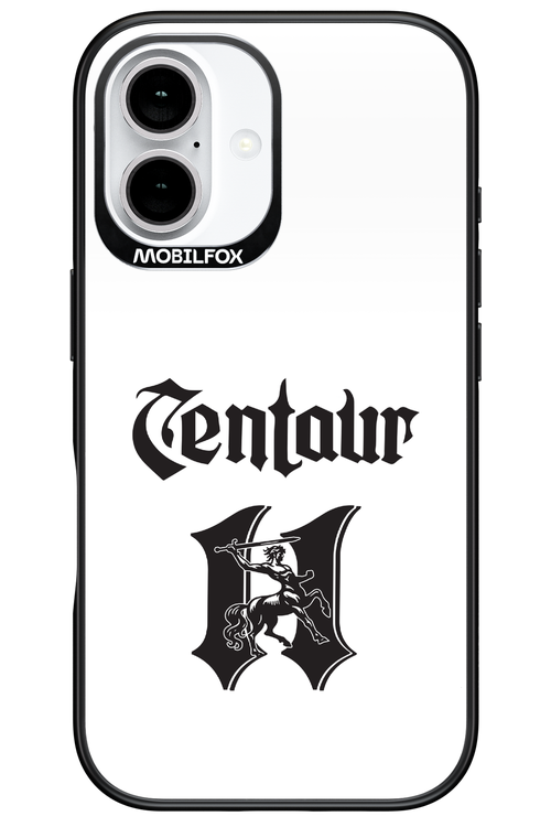 Centaur Logo White 2.0 - Apple iPhone 16