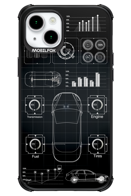 Cyber Grid 2.0 - Apple iPhone 15 Plus