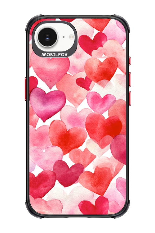 Water Painted Heart 2.0 - Apple iPhone 16e