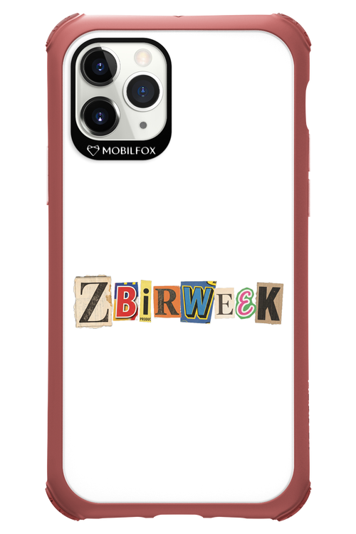Zbirweek (white) 2.0 - Apple iPhone 11 Pro