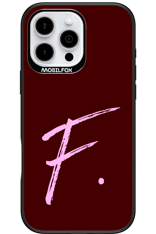 (Dark Blush) F 2.0 - Apple iPhone 16 Pro Max