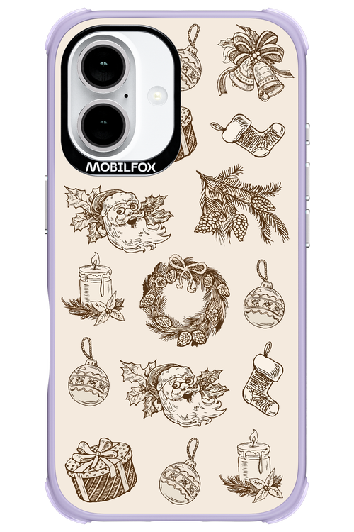 Christmas Paper - Apple iPhone 16