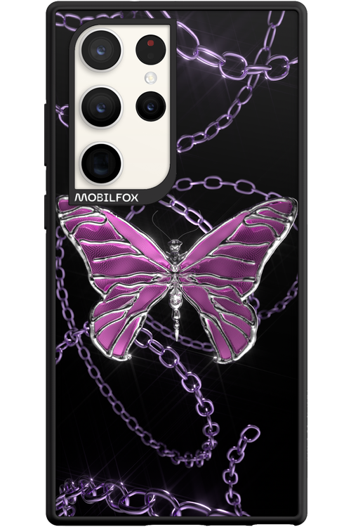 Butterfly Necklace - Samsung Galaxy S23 Ultra
