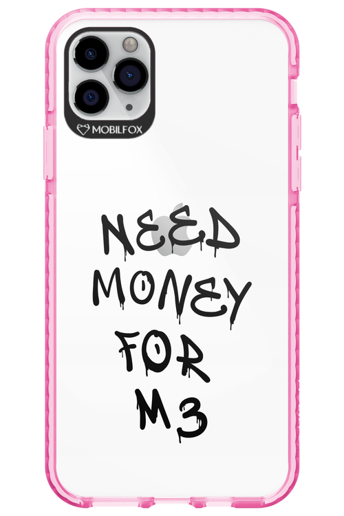 Need M3 Transparent Black - Apple iPhone 11 Pro Max