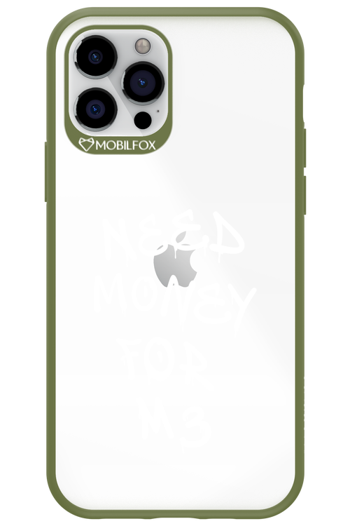 Need M3 Transparent White - Apple iPhone 12 Pro