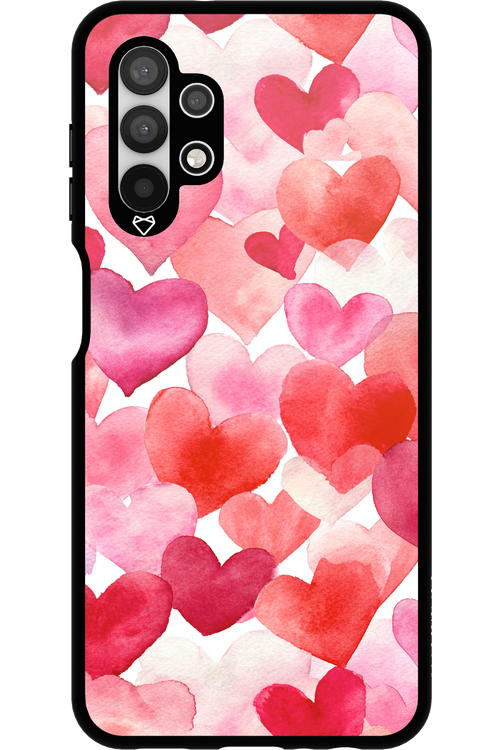 Water Painted Heart - Samsung Galaxy A13 4G