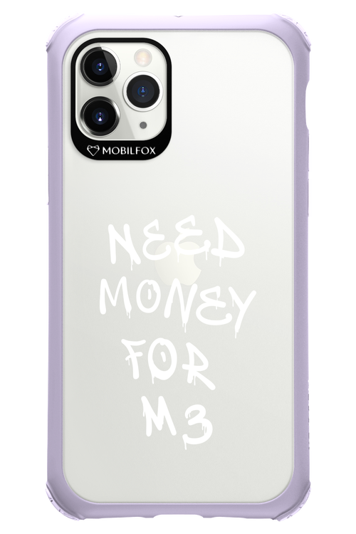 Need M3 Transparent White - Apple iPhone 11 Pro