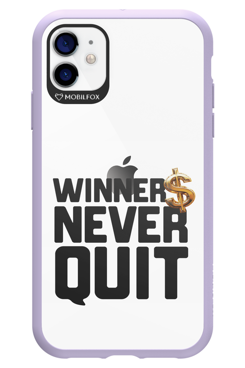 Winners Never Quit - Apple iPhone 11