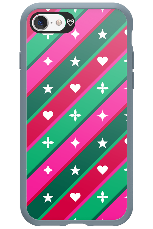 Christmas Stripes - Apple iPhone 7