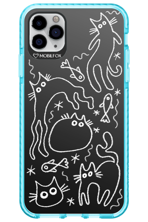 CHALK_CATS 2.0 - Apple iPhone 11 Pro Max