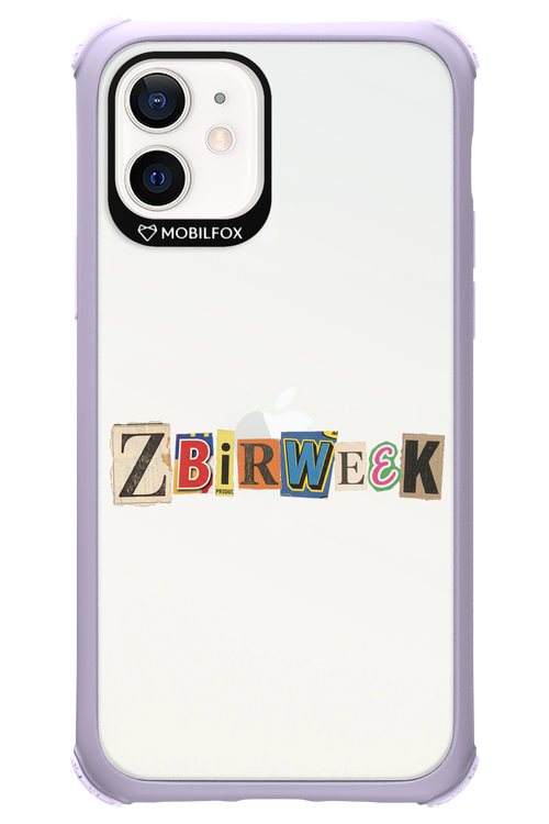 Zbirweek (transparent) 2.0 - Apple iPhone 12