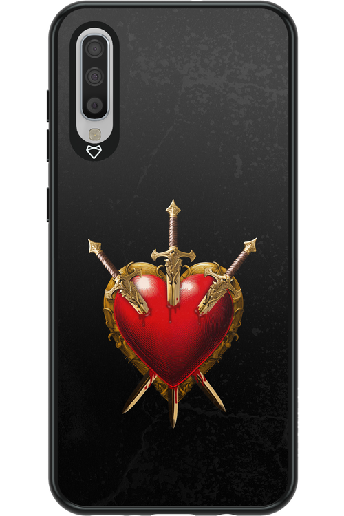 Heart Attack Black - Samsung Galaxy A70