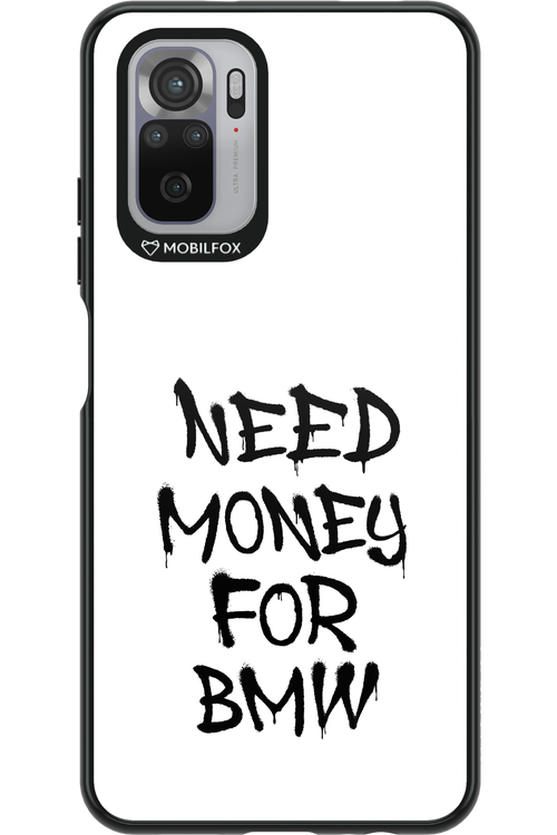 Need Money For BMW Black - Xiaomi Redmi Note 10