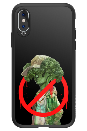Anti Brokkoli Black - Apple iPhone X