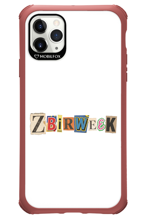 Zbirweek (white) 2.0 - Apple iPhone 11 Pro Max