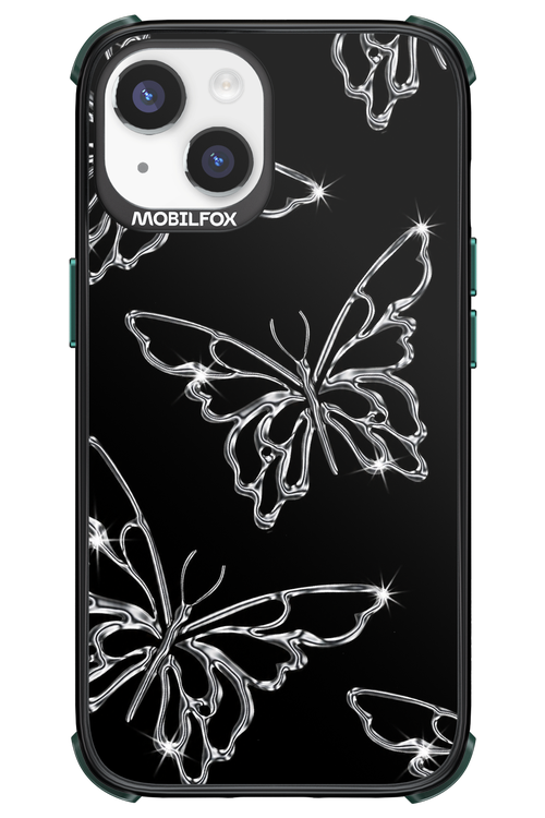 Silver Butterfly 2.0 - Apple iPhone 14