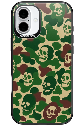 Camo Skull - Apple iPhone 16 Plus
