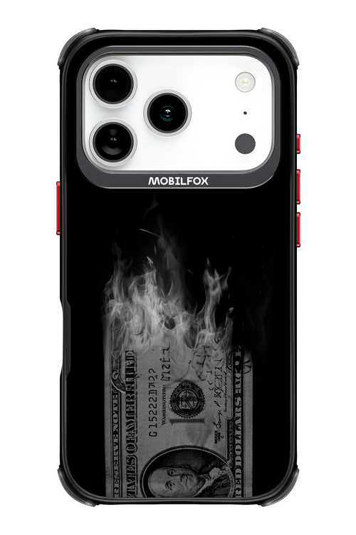 Money Burn B&W 2.0 - Apple iPhone 17 Pro