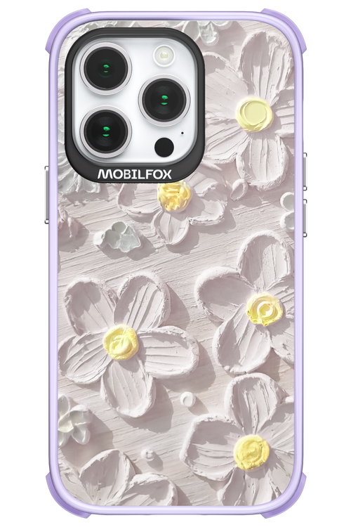 White Flowers 2.0 - Apple iPhone 14 Pro