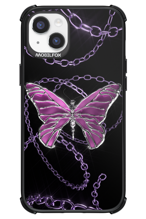 Butterfly Necklace - Apple iPhone 14 Plus