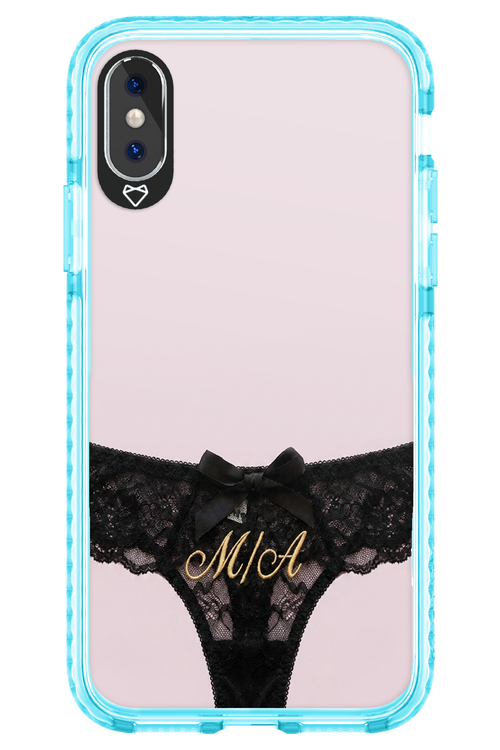 Black Panties 2.0 - Apple iPhone X